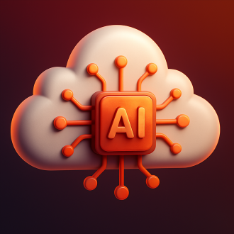 Cloud AI Icon